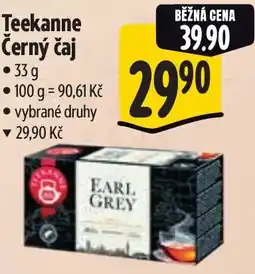 Albert Teekanne černý čaj nabídka