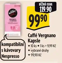 Albert Caffé Vergnano Kapsle nabídka