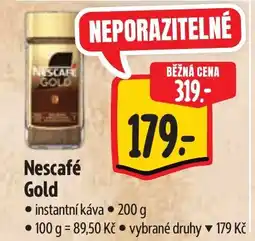 Albert Nescafé Gold nabídka