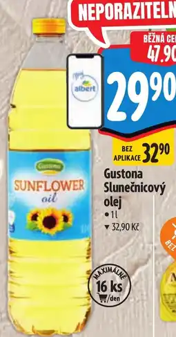 Albert Gustona Slunečnicový olej nabídka