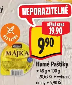 Albert Hamé Paštiky nabídka