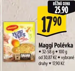 Albert Maggi Polévka nabídka