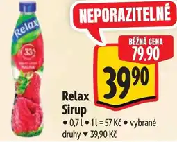 Albert Relax Sirup nabídka