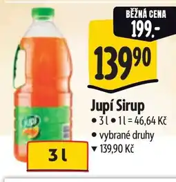 Albert Jupí Sirup nabídka