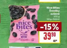 Billa Nice Bites Švestky sušené 200 g nabídka