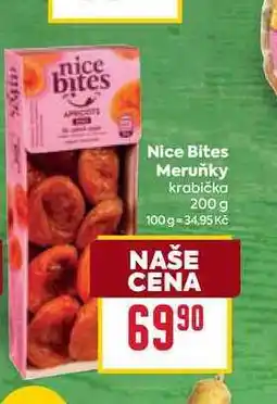 Billa Nice Bites Meruňky krabička 200 g nabídka