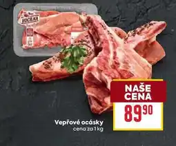 Billa Vepřové ocásky cena za 1 kg nabídka