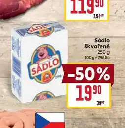 Billa Sádlo škvařené 250 g nabídka