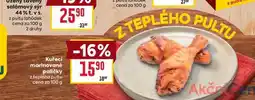 Billa Kuřecí marinované paličky z teplého pultu 100g nabídka