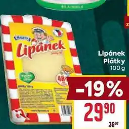 Billa Lipánek Plátky 100 g nabídka