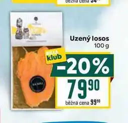 Billa Uzený losos 100 g nabídka