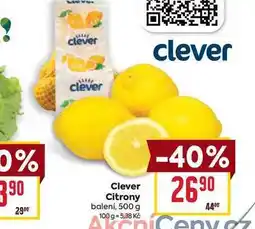 Billa Clever Citrony baleni, 500 g nabídka
