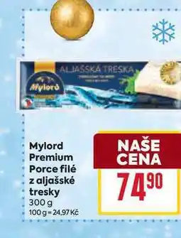Billa Mylord Premium Porce filé z aljašské tresky 300 g nabídka