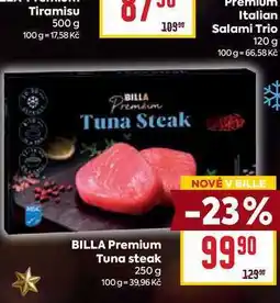 Billa BILLA Premium Tuna steak 250 g nabídka