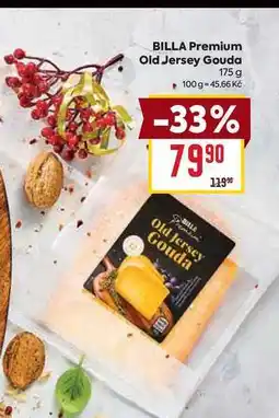 Billa BILLA Premium Old Jersey Gouda 175 g nabídka