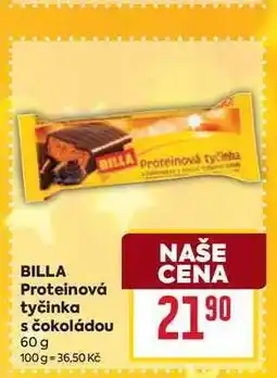 Billa BILLA Proteinová tyčinka s čokoládou 60 g nabídka