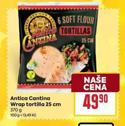 Billa Antica Cantina Wrap tortilla 25 cm 370 g nabídka