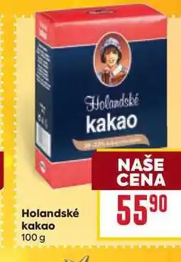 Billa Holandské kakao 100 g nabídka