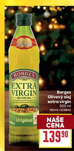 Billa Borges Olivový olej extra virgin 500 ml nabídka