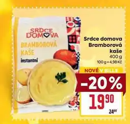 Billa Srdce domova Bramborová kaše 400 g nabídka