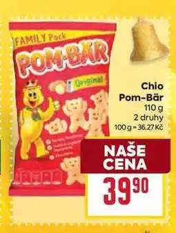 Billa Chio Pom-Bär 110 g nabídka