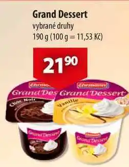 CBA Grand Dessert, 190 g nabídka