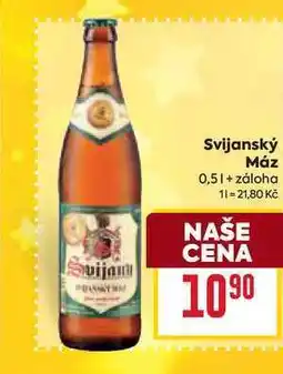 Billa Svijanský Máz 0,5l nabídka