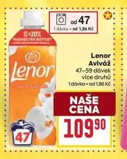 Billa Lenor Aviváž 47-59 dávek nabídka
