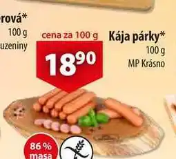 CBA Kája párky, 100 g nabídka