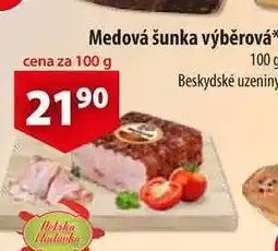 CBA Medová šunka výběrová, 100 g nabídka