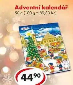 CBA Adventní kalendář, 50 g nabídka