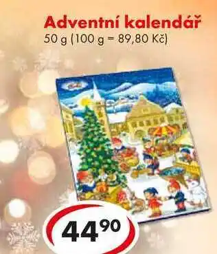 CBA Adventní kalendář, 50 g nabídka