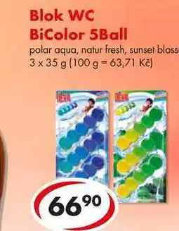 CBA Blok WC BiColor 5Ball, 3x 35 g nabídka