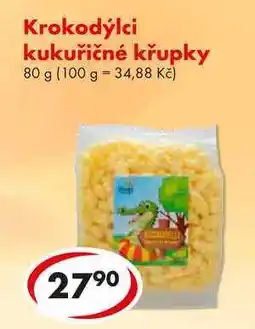 CBA Krokodýlci kukuřičné křupky, 80 g nabídka