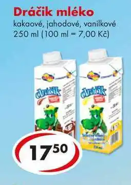 CBA Dráčik mléko, 250 ml nabídka