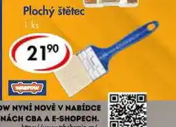 CBA Plochý štětec nabídka