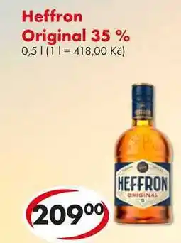 CBA Heffron Original 35 %, 0,5 l nabídka