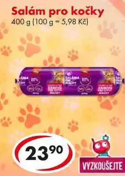 CBA Salám pro kočky, 400 g nabídka