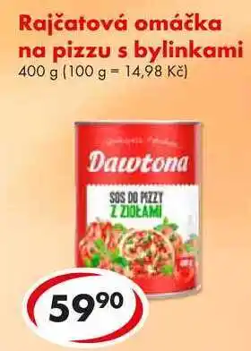 CBA Rajčatová omáčka na pizzu s bylinkami, 400 g nabídka