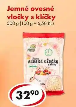 CBA Jemné ovesné vločky s klíčky, 500 g nabídka