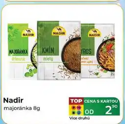 Tamda Foods Nadir majoránka 8g nabídka