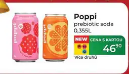 Tamda Foods Poppi prebiotic soda 0,355L nabídka