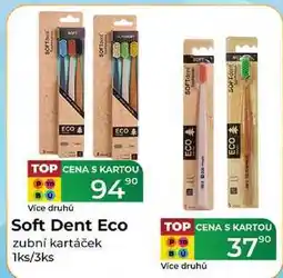 Tamda Foods Soft Dent Eco zubní kartáček 1ks/3ks nabídka