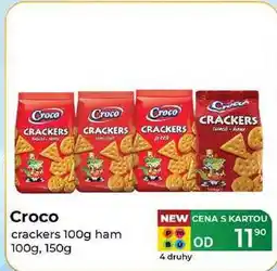 Tamda Foods Croco crackers 100g ham 100g, 150g nabídka