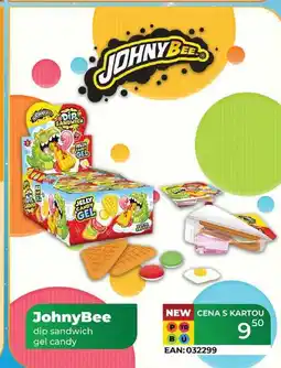 Tamda Foods JohnyBee dip sandwich gel candy nabídka