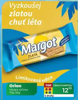 Tamda Foods Orion Margot tyčinka 70g, 80g nabídka