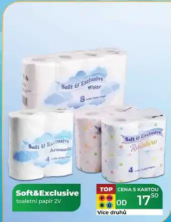 Tamda Foods Soft&Exclusive toaletní papír 2V nabídka