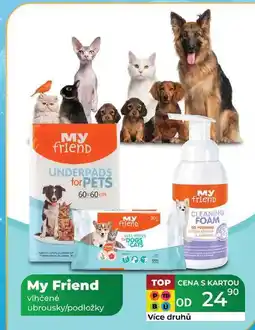 Tamda Foods My Friend vlhčené ubrousky/podložky nabídka
