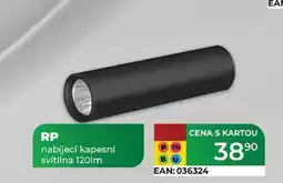 Tamda Foods RP nabíjecí kapesní svítilna 120lm nabídka