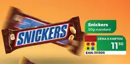 Tamda Foods Snickers 50g standard nabídka